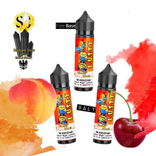 Load image into Gallery viewer, Lusty Cherry Peach Freebase eliquid-60ml (Short fill 50ml)-FrenzyFog-Beirut-Lebanon