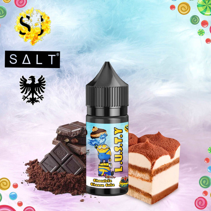 Lusty Dessert Chocolate Cheese Cake Saltnic eliquid-30ml Saltnic-FrenzyFog-Beirut-Lebanon