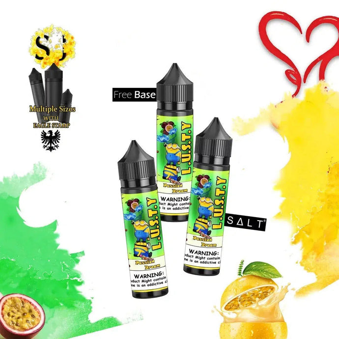 Lusty Passion Dream Freebase eliquid | Passion Fruit-60ml (Short fill 50ml)-FrenzyFog-Beirut-Lebanon