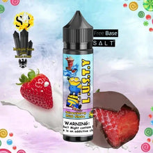 Load image into Gallery viewer, Lusty Strawberry Milk Shake Freebase eliquid-60ml (Short fill 50ml)-FrenzyFog-Beirut-Lebanon