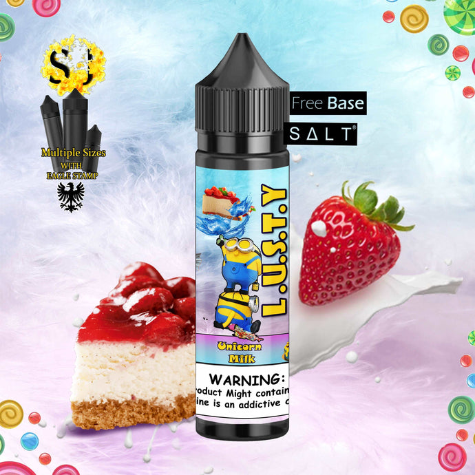 Lusty Unicorn Milk Freebase eliquid-60ml (Short fill 50ml)-FrenzyFog-Beirut-Lebanon