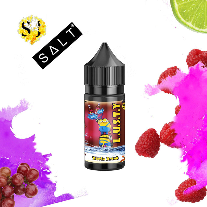 Lusty Vimto Breeze Saltnic eliquid | Grape Berry Lemon-30ml Saltnic-FrenzyFog-Beirut-Lebanon