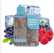 Load image into Gallery viewer, Miou 12000 Puff V3 50% Nicotine Rechargeable Disposable Pod-Blueberry Raz 5%-FrenzyFog-Beirut-Lebanon