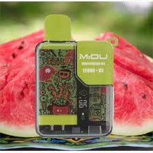 Load image into Gallery viewer, Miou 12000 Puff V3 50% Nicotine Rechargeable Disposable Pod-Watermel ICE 5%-FrenzyFog-Beirut-Lebanon