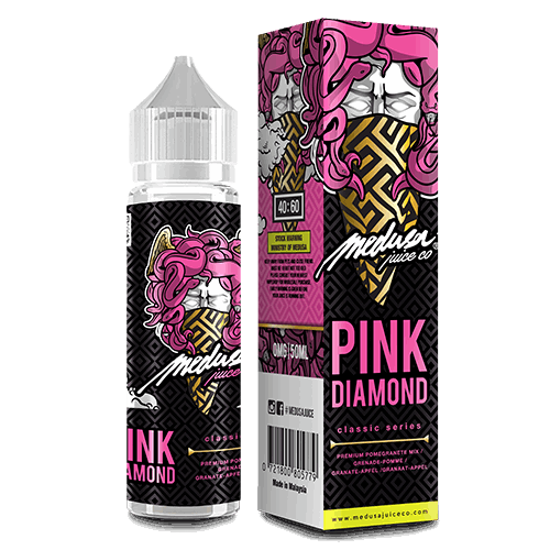 Pink Diamond Medusa 3mg | Pomegranate | FREEBASE | 60ml-60ml-FrenzyFog-Beirut-Lebanon