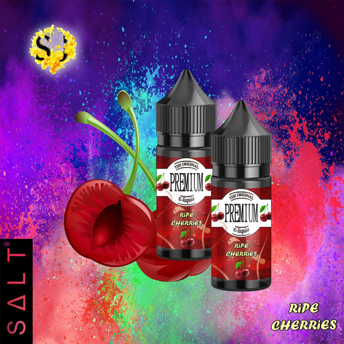 Premium Ripe Cherries Saltnic eliquid-30ml Saltnic-FrenzyFog-Beirut-Lebanon