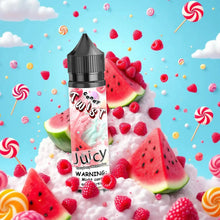 Load image into Gallery viewer, Raspberry Watermelon eliquid Smoothie 60ml | Twist Candy Series-0mg-FrenzyFog-Beirut-Lebanon