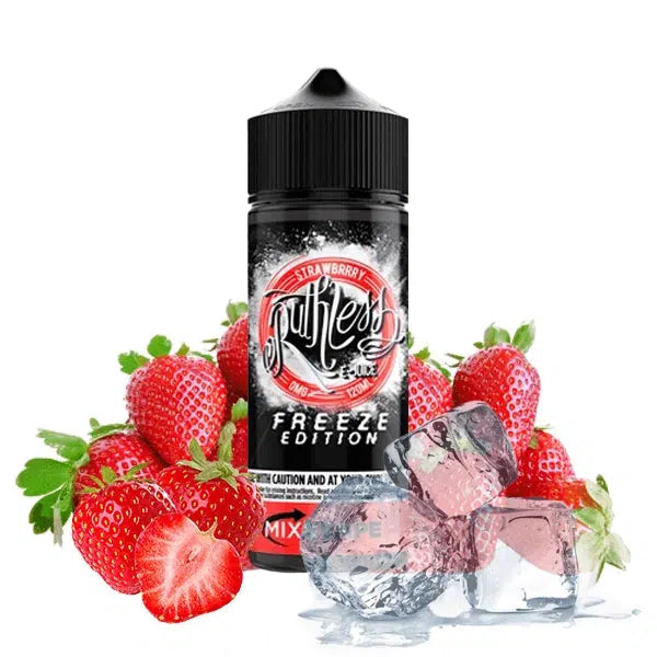 Ruthless Strawberry ICE E-juice 3mg | FREEBASE | 120ml-120ml-FrenzyFog-Beirut-Lebanon