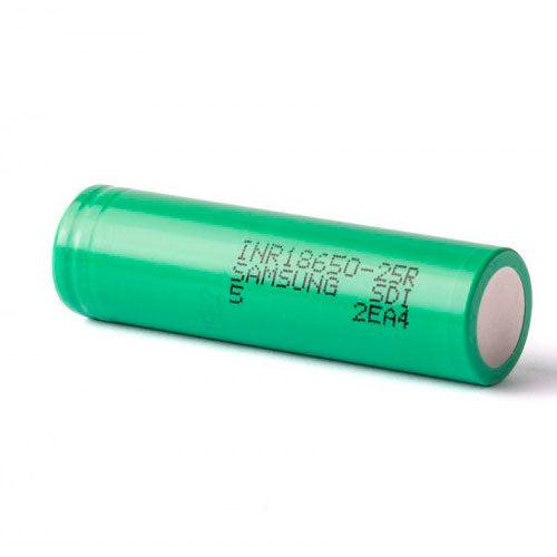 Samsung INR18650 25R 2500mAh 35A Flat Top Li-ion Rechargeable Battery-FrenzyFog-Beirut-Lebanon