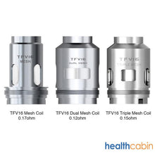 Load image into Gallery viewer, Smok TFV16 Coil for Mag P3 Kit, TFV16 Tank,TFV18 Tank,Morph 2 Kit,ARCfox Kit,Mag-18 Kit (3Pcs/Pack)-dual mesh 0.12ohm-FrenzyFog-Beirut-Lebanon