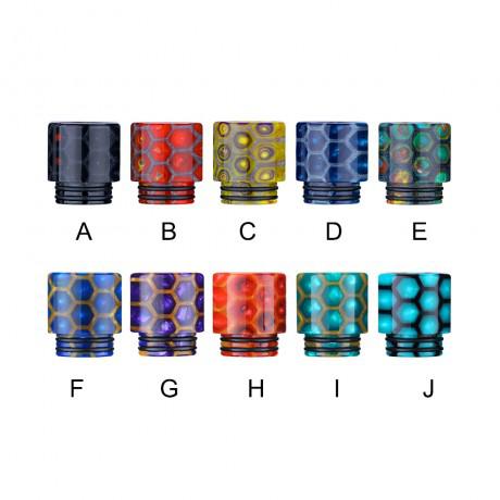 Snakeskin Pattern Resin 810 Drip Tip-FrenzyFog-Beirut-Lebanon