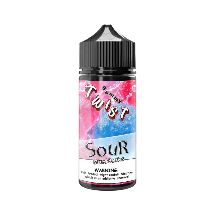 Sour Mixed Berries Gummies E-Liquid 100ml | Twist Gummy Series-0mg-FrenzyFog-Beirut-Lebanon