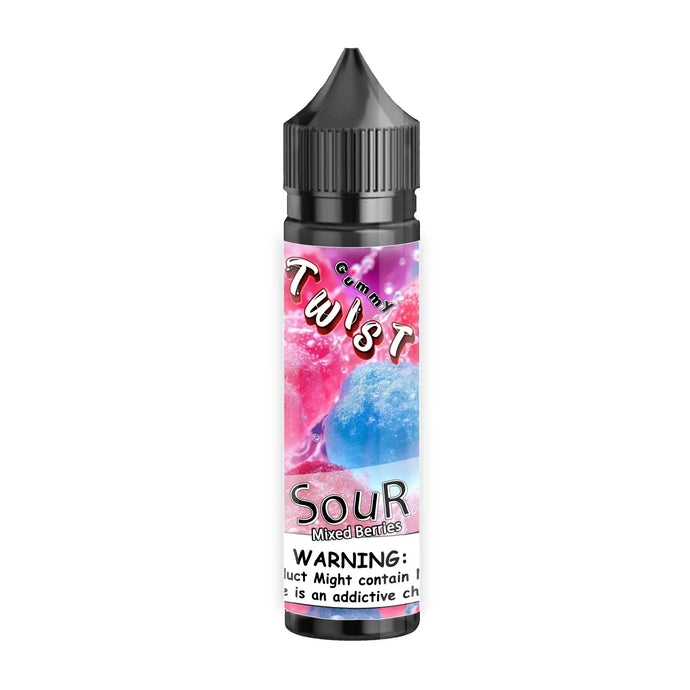 Sour Mixed Berries Gummies E-Liquid 60ml | Twist Gummy Series-0mg-FrenzyFog-Beirut-Lebanon