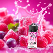 Load image into Gallery viewer, Sour Raspberry Grape Gummies E-Liquid 100ml | Twist Gummy Series-0mg-FrenzyFog-Beirut-Lebanon
