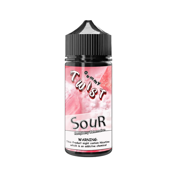 Sour Raspberry Watermelon Gummies 100ml | Twist Gummy Series-0mg-FrenzyFog-Beirut-Lebanon