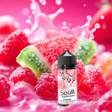 Load image into Gallery viewer, Sour Raspberry Watermelon Gummies 100ml | Twist Gummy Series-0mg-FrenzyFog-Beirut-Lebanon