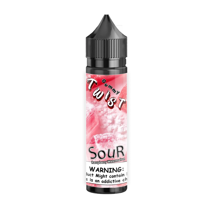 Sour Raspberry Watermelon Gummies 60ml | Twist Gummy Series-0mg-FrenzyFog-Beirut-Lebanon