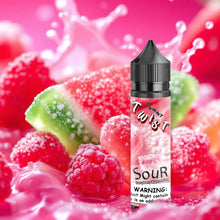 Load image into Gallery viewer, Sour Raspberry Watermelon Gummies 60ml | Twist Gummy Series-0mg-FrenzyFog-Beirut-Lebanon