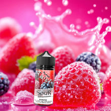 Load image into Gallery viewer, Sour Strawberry Blackcurrant Gummies 100ml | Twist Gummy Series-0mg-FrenzyFog-Beirut-Lebanon