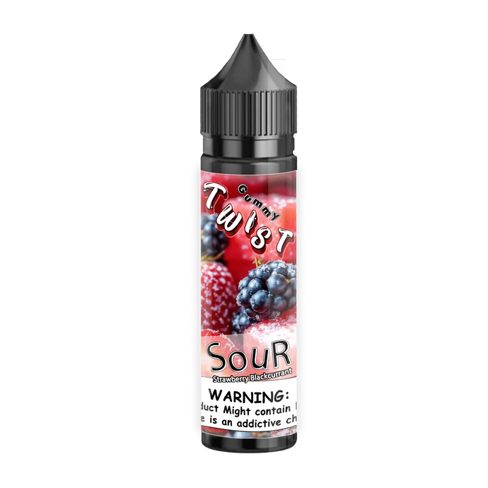 Sour Strawberry Blackcurrant Gummies 60ml | Twist Gummy Series-0mg-FrenzyFog-Beirut-Lebanon