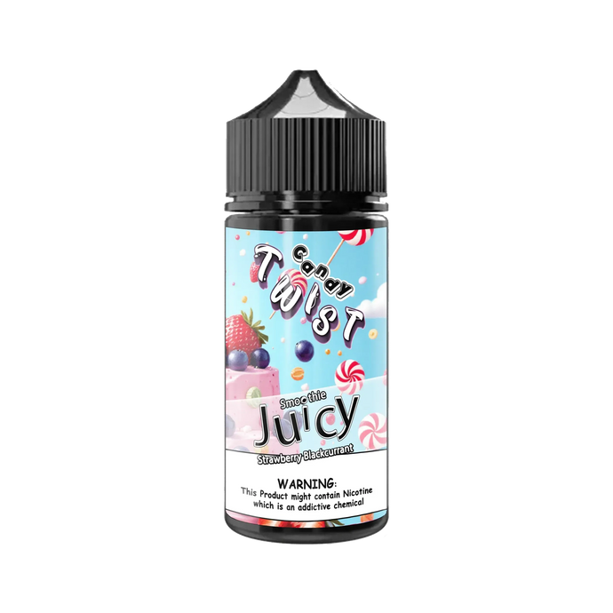 Strawberry Blackcurrant eLiquid Smoothie 100ml | Twist Candy Series-0mg-FrenzyFog-Beirut-Lebanon