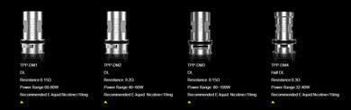 Voopoo TPP Replacement Coils (3Pcs/Pack) (preorder)