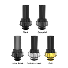 Load image into Gallery viewer, ThunderHead Creations Tauren Elite MTL 510 Long Drip Tip-Silver Black-FrenzyFog-Beirut-Lebanon