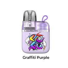 Load image into Gallery viewer, Uwell Caliburn G3 Lite KOKO Pod System Kit 1200mAh 2.5ml (Max 25W)-Graffiti Purple-FrenzyFog-Beirut-Lebanon