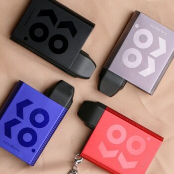 Uwell Caliburn Koko Pod Kit + 8 extra pods-Black + 8 Pod Cartridges-FrenzyFog-Beirut-Lebanon