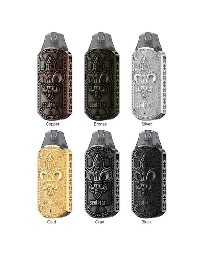 Uwell Sculptor Pod System Kit 370mAh 1.6ml-Black-FrenzyFog-Beirut-Lebanon