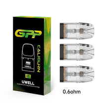 Load image into Gallery viewer, Uwell Upgraded Caliburn GPP Cartridge for Caliburn G3/G4 (3pcs/pack)-0.6ohm Side Refill 3pcs-FrenzyFog-Beirut-Lebanon