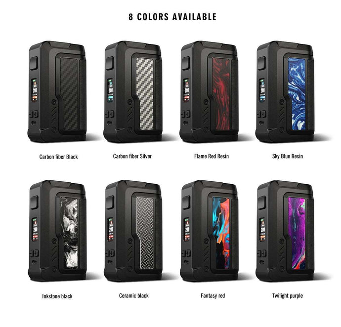Vandy Vape GAUR-21 Dual 21700 Box Mod 200W-Carbon Fiber Black-FrenzyFog-Beirut-Lebanon