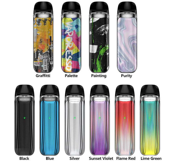 Vaporesso LUXE QS Pod System Kit 1000mAh 2ml-Black-FrenzyFog-Beirut-Lebanon