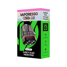 Load image into Gallery viewer, Vaporesso LUXE X Series Corex 2.0 Pod Cartridge 5ml (2pcs/pack)-Corex 2.0 0.4ohm-FrenzyFog-Beirut-Lebanon