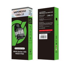 Load image into Gallery viewer, Vaporesso Xros Series Corex 2.0-1.0ohm Top Filling (2ml)-FrenzyFog-Beirut-Lebanon