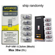 Load image into Gallery viewer, Voopoo PnP Replacement Coils 5pcs-PnP VM1 0.3ohm 32-40W (DL) 5pcs/pack-FrenzyFog-Beirut-Lebanon