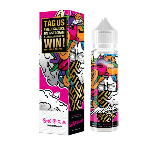 Willy’s Wonder Medusa 3mg | Strawberry Blackcurrant | FREEBASE | 60ml-60ml-FrenzyFog-Beirut-Lebanon