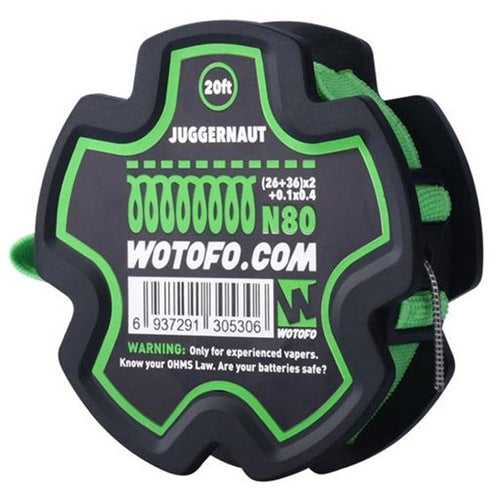 Wotofo Juggernaut Wire with Spool 20ft-20 FEET SPOOL-FrenzyFog-Beirut-Lebanon