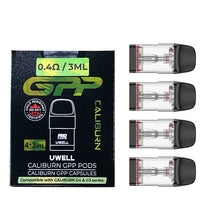 Load image into Gallery viewer, Uwell Caliburn GPP Cartridge Top Filling 3ml(4pcs/pack) (preorder)