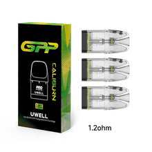 Load image into Gallery viewer, Uwell Upgraded Caliburn GPP Cartridge (3pcs/pack) (Preorder)
