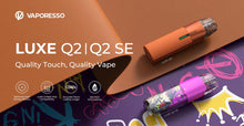 Load image into Gallery viewer, Vaporesso LUXE Q2 Pod System Kit 1000mAh 3ml (preorder)