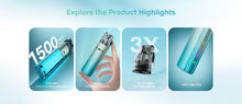 Load image into Gallery viewer, VOOPOO VMATE i3 Pod System Kit 1500mAh 3ml (preorder)