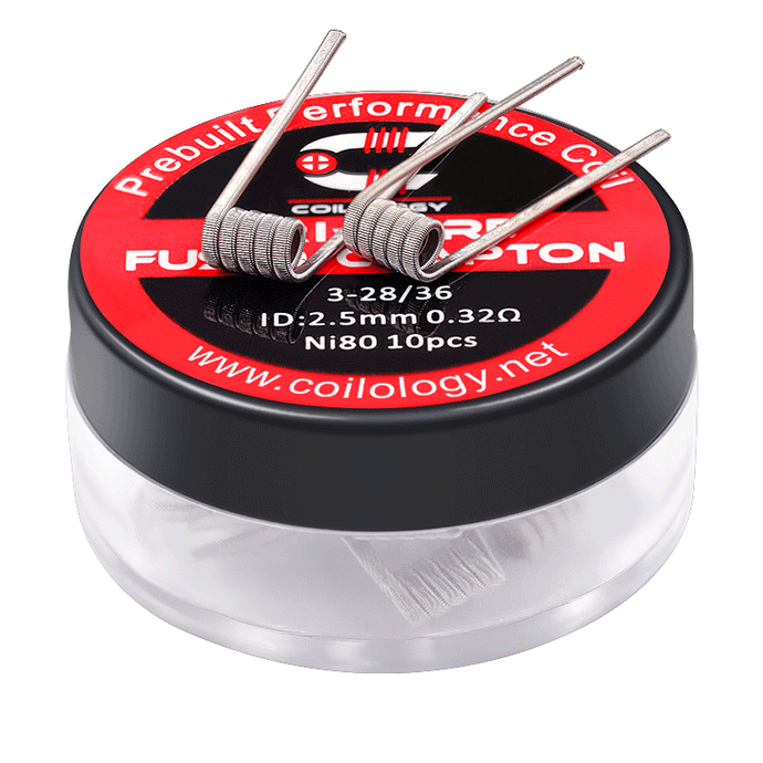10pcs Coilology Tri-Core Fused Clapton Prebuilt Coil-0.21ohm 10pcs-FrenzyFog-Beirut-Lebanon
